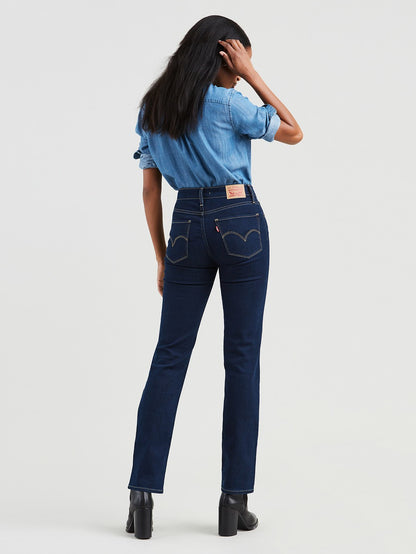 Levi's® 女式 724 高腰直筒牛仔褲