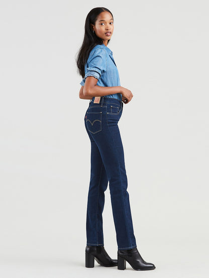 Levi's® 女式 724 高腰直筒牛仔褲