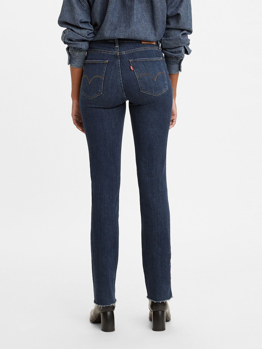 Levi's® 女式 724 高腰直筒牛仔褲
