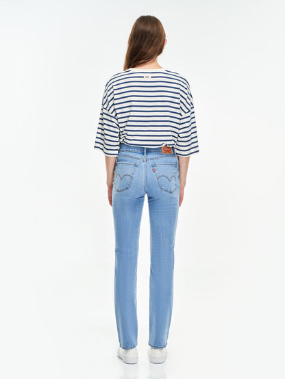 Levi's® 女式 724 高腰直筒牛仔褲
