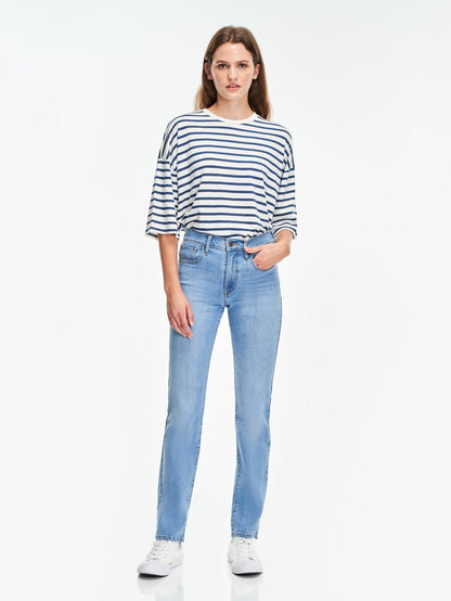 Levi's® 女式 724 高腰直筒牛仔褲