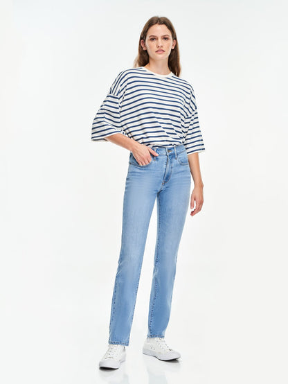Levi's® 女式 724 高腰直筒牛仔褲