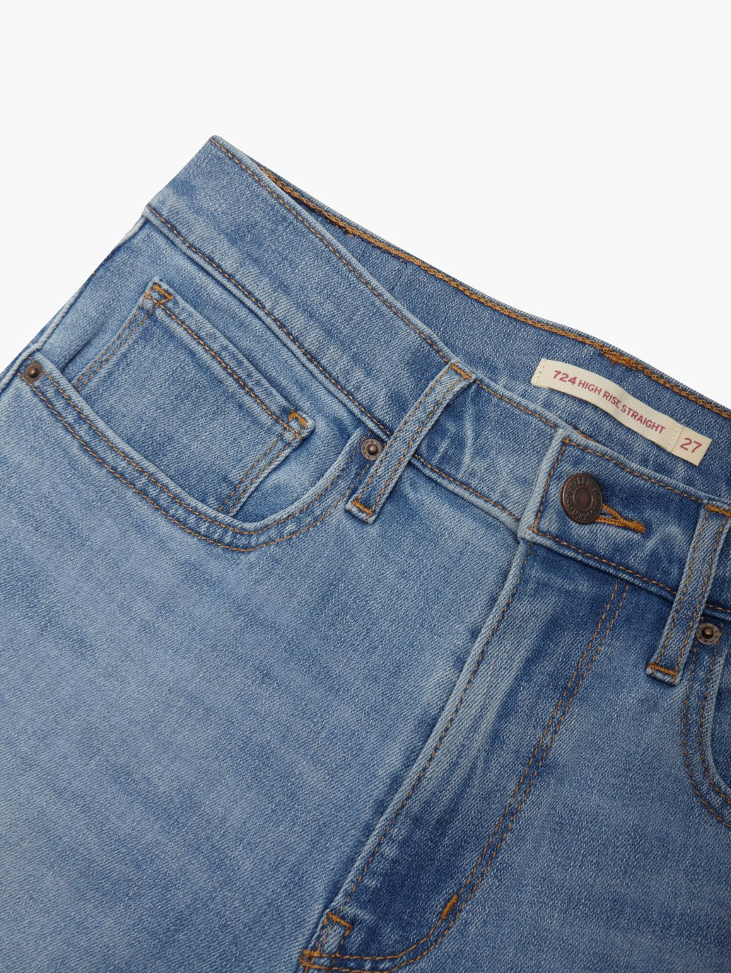 Levi's® 女式 724 高腰直筒牛仔褲