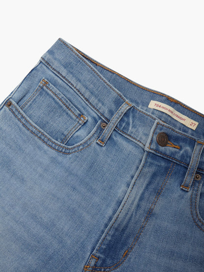 Levi's® 女式 724 高腰直筒牛仔褲