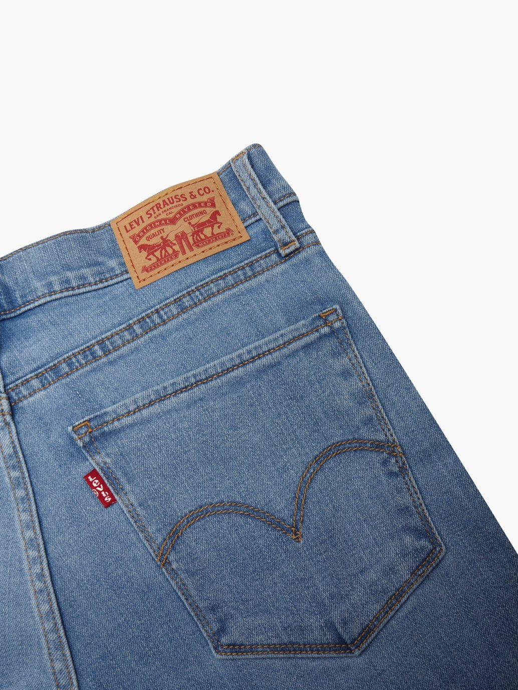 Levi's® 女式 724 高腰直筒牛仔褲