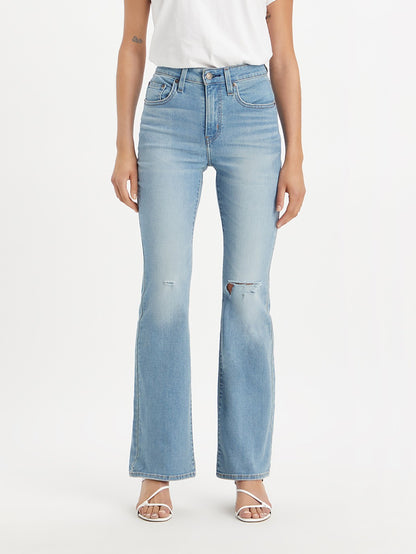 Levi's® 女式 726 高腰喇叭牛仔褲