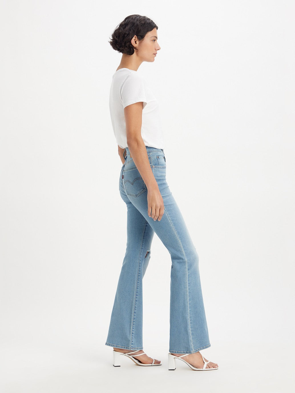 Levi's® 女式 726 高腰喇叭牛仔褲