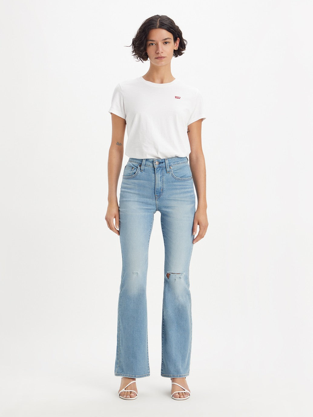 Levi's® 女式 726 高腰喇叭牛仔褲