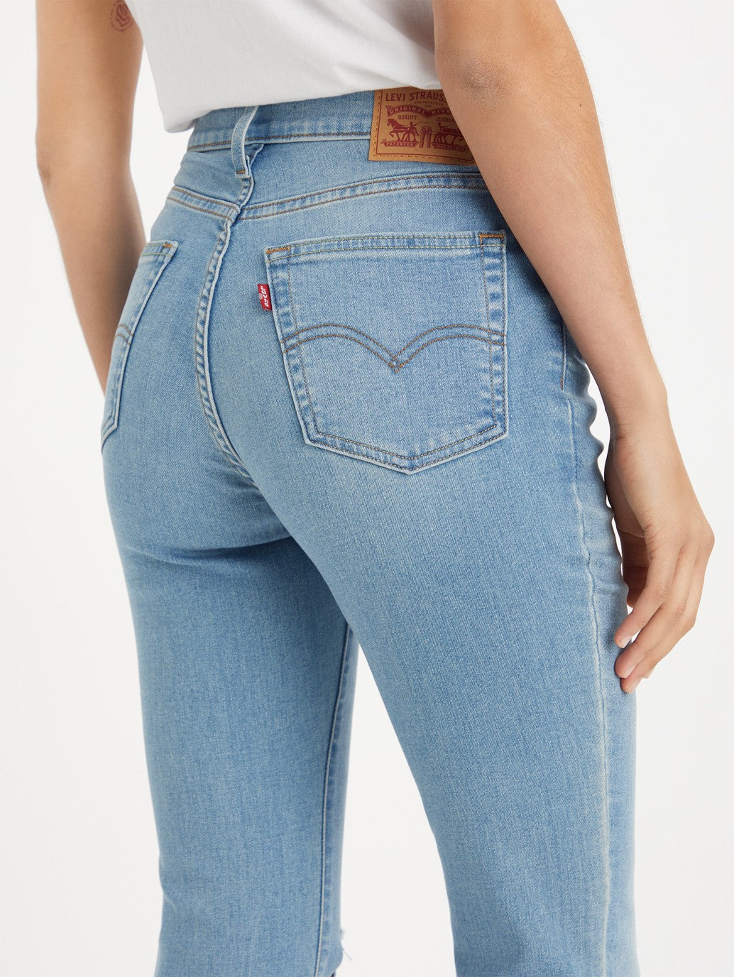 Levi's® 女式 726 高腰喇叭牛仔褲