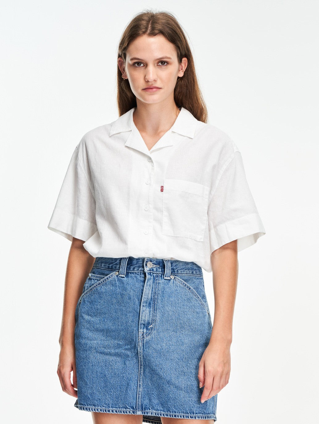Levi's® Women's Ari Short Sleeve Resort Shirt
