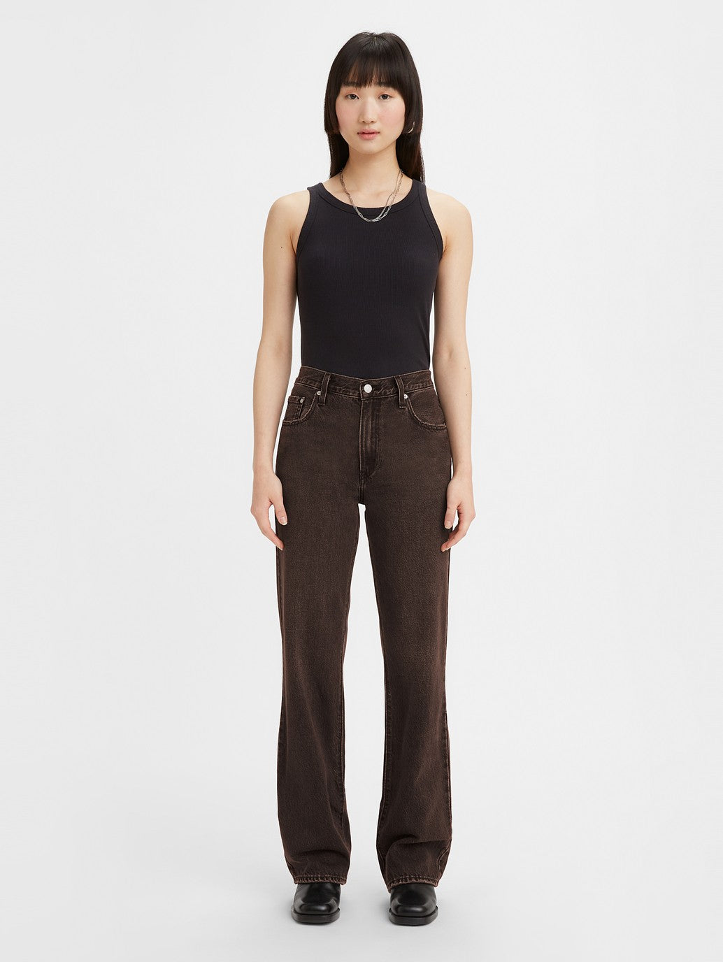 Levi's® 女士寬鬆微喇牛仔褲
