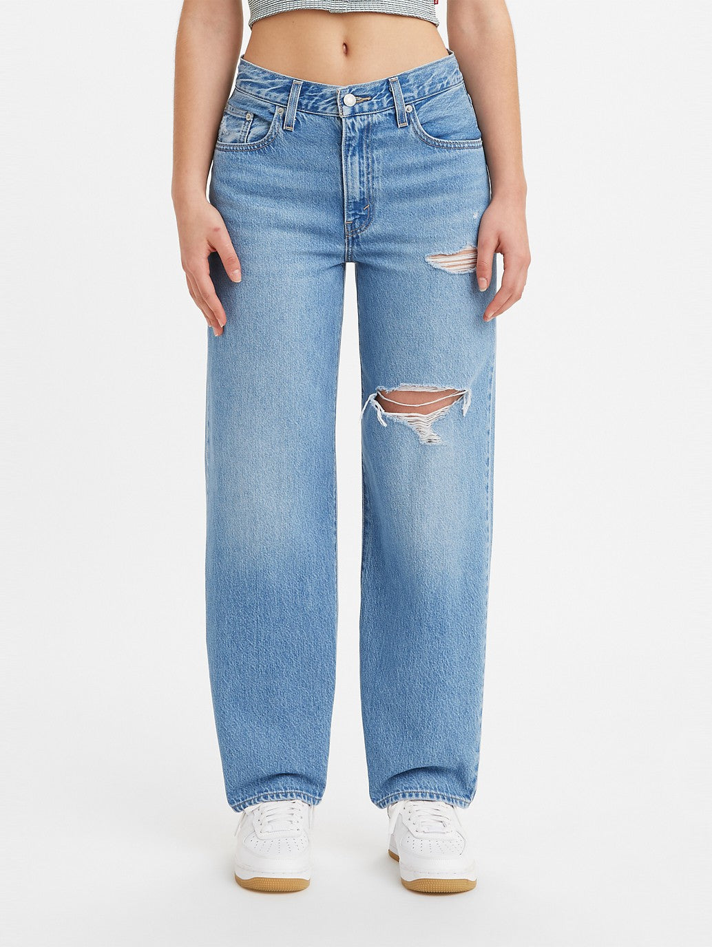 Levi's® 女用寬鬆老爹牛仔褲