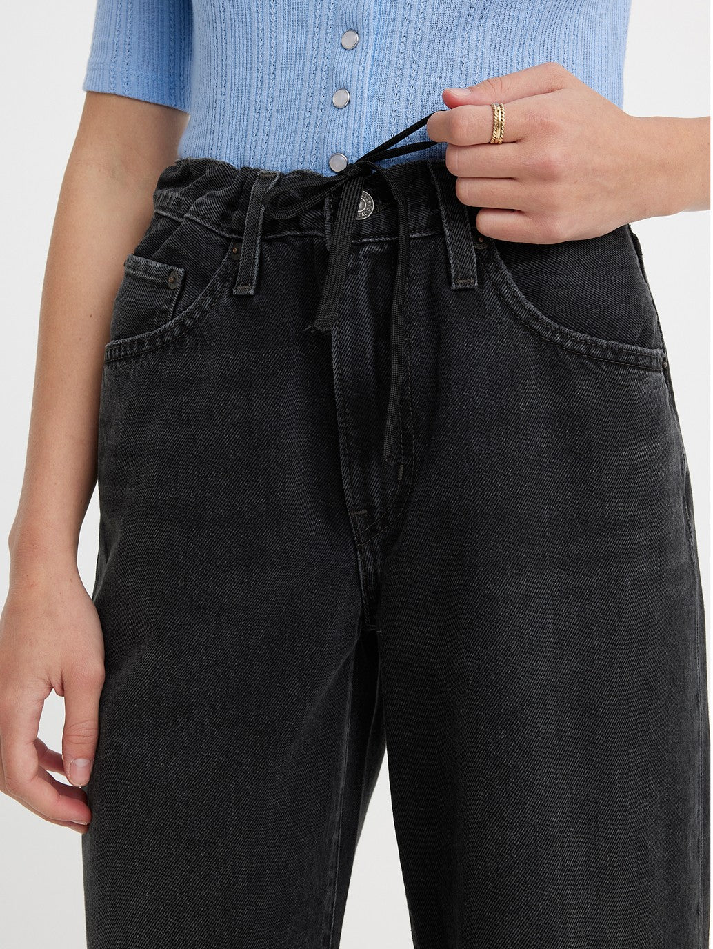 Levi's® 女士寬鬆高水牛仔褲