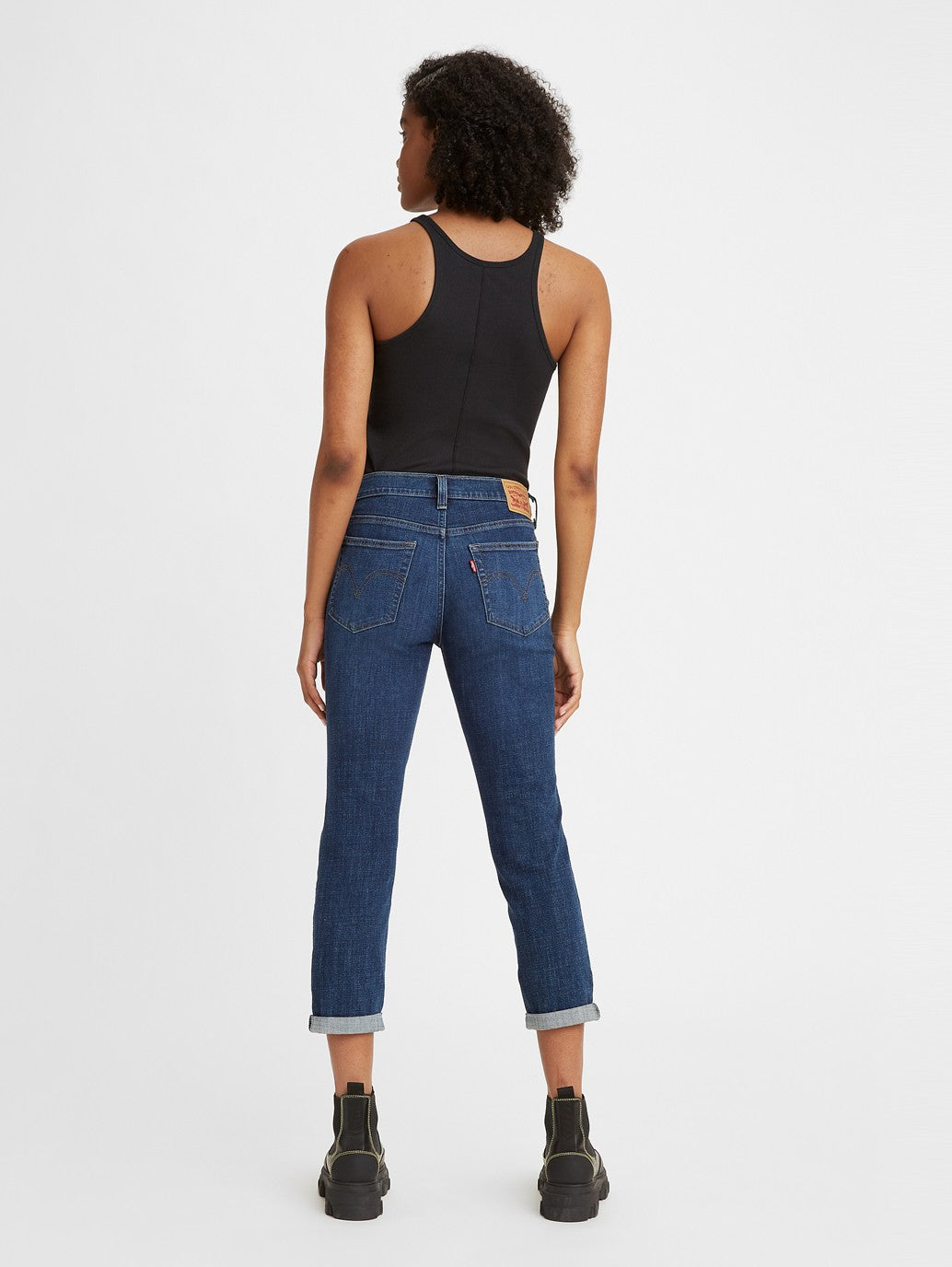 Levi's® 女式男友風中腰牛仔褲