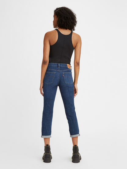 Levi's® 女式男友風中腰牛仔褲
