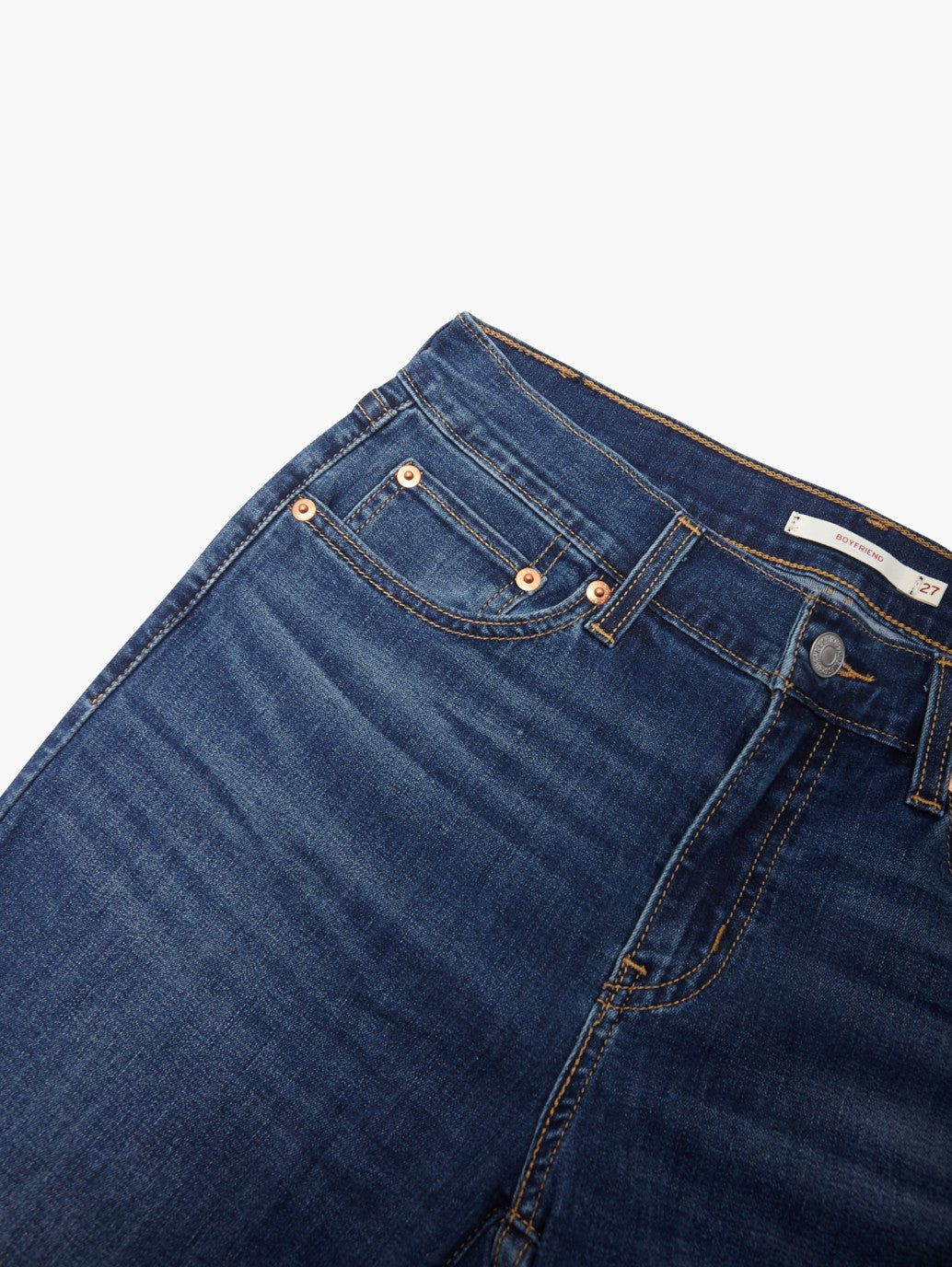Levi's® 女式男友風中腰牛仔褲