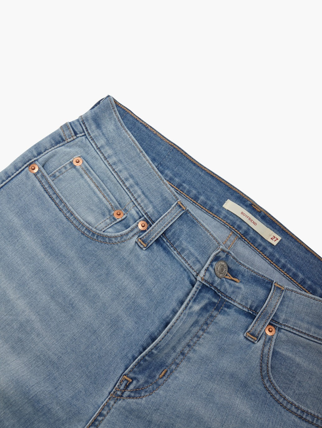 Levi's® 女式男友風中腰牛仔褲
