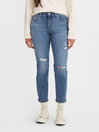 Levi's® 女式男友風中腰牛仔褲