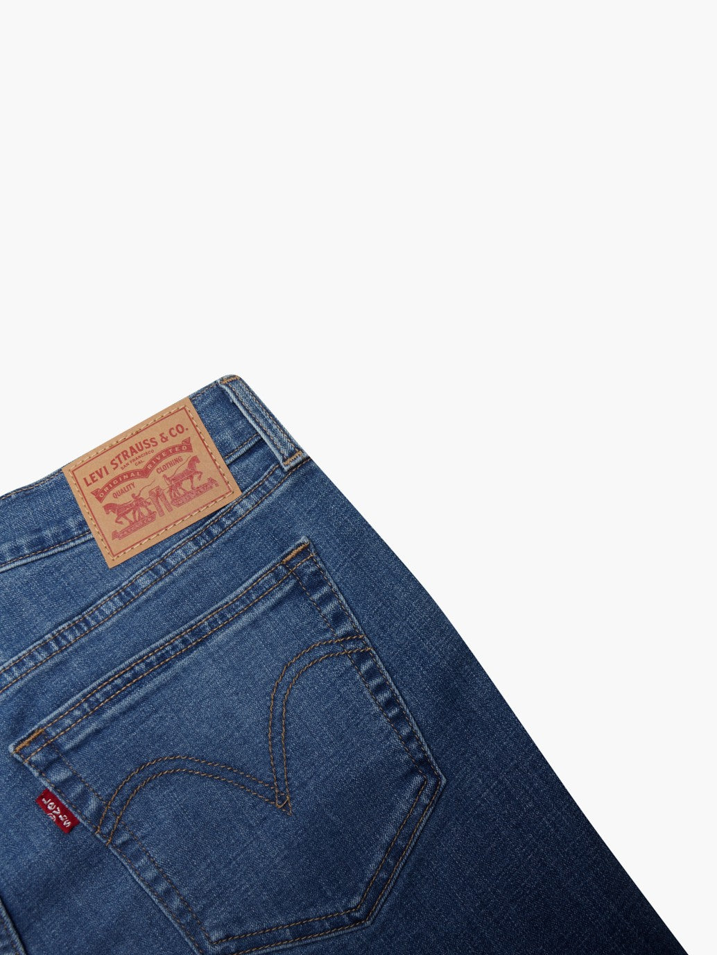 Levi's® 女式男友風中腰牛仔褲