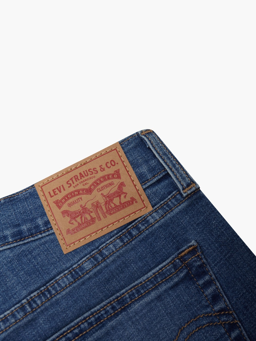 Levi's® 女式男友風中腰牛仔褲