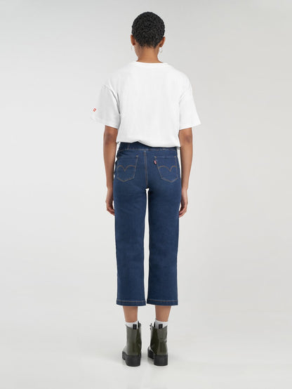 Levi's® 女款 Corset Revel 塑形九分闊腿牛仔褲