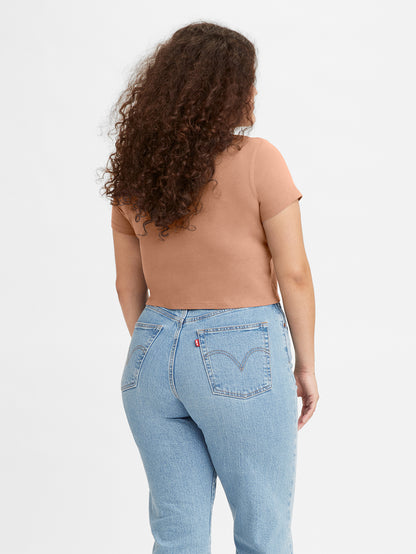 Levi's® 女款 Jordie 短版 T 卹