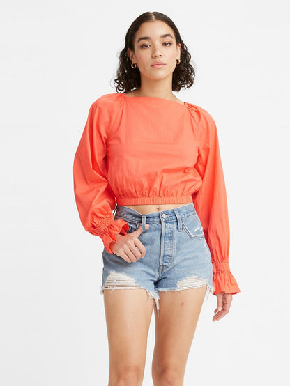 Levi's® Women's Daphne Scrunchie Blouse