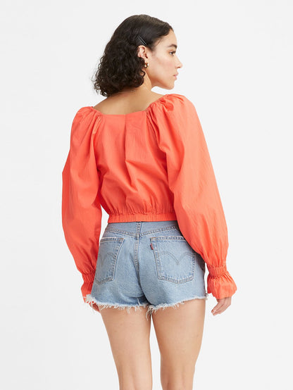 Levi's® Women's Daphne Scrunchie Blouse