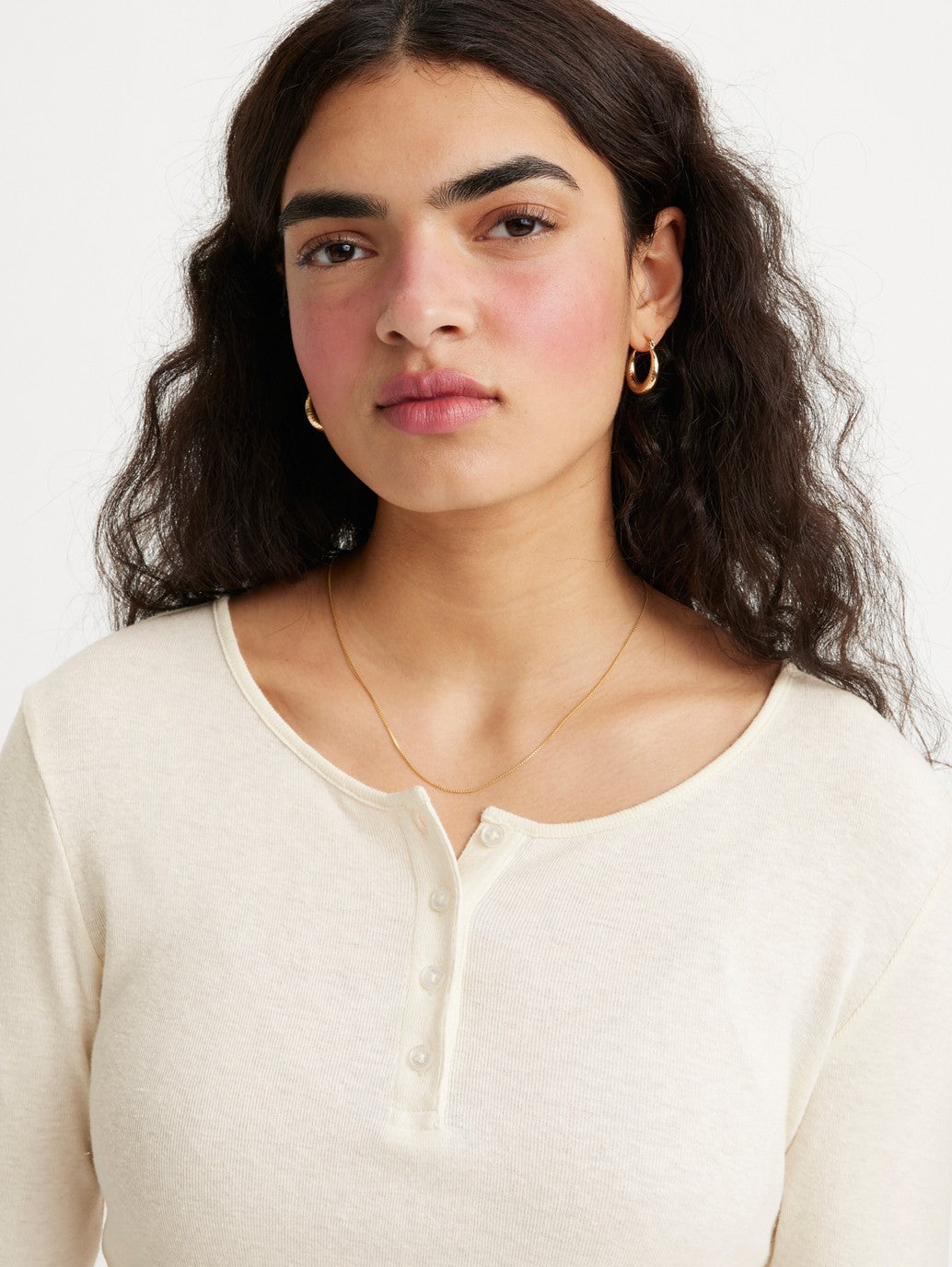 Levi's® 女式乾貨亨利衫