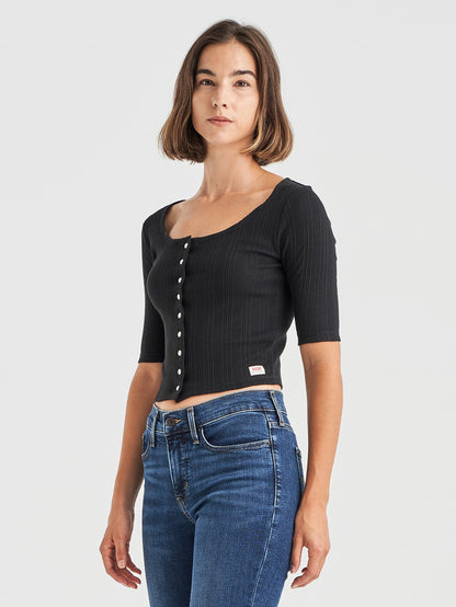 Levi's® Women's Dry Goods Pointelle Top