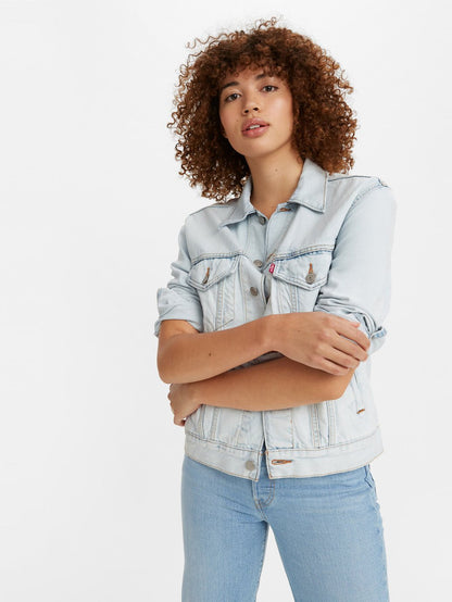 Levi's® 女式前男友卡車司機夾克