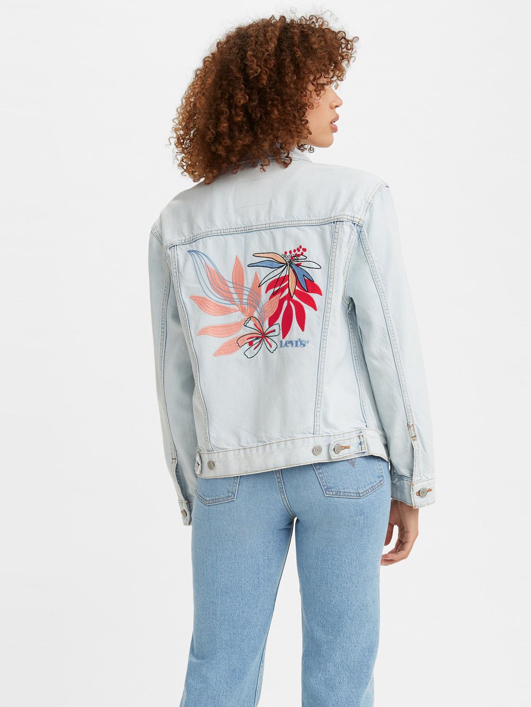 Levi's® 女式前男友卡車司機夾克