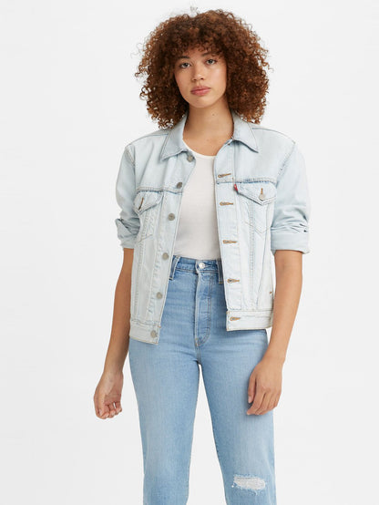 Levi's® 女式前男友卡車司機夾克