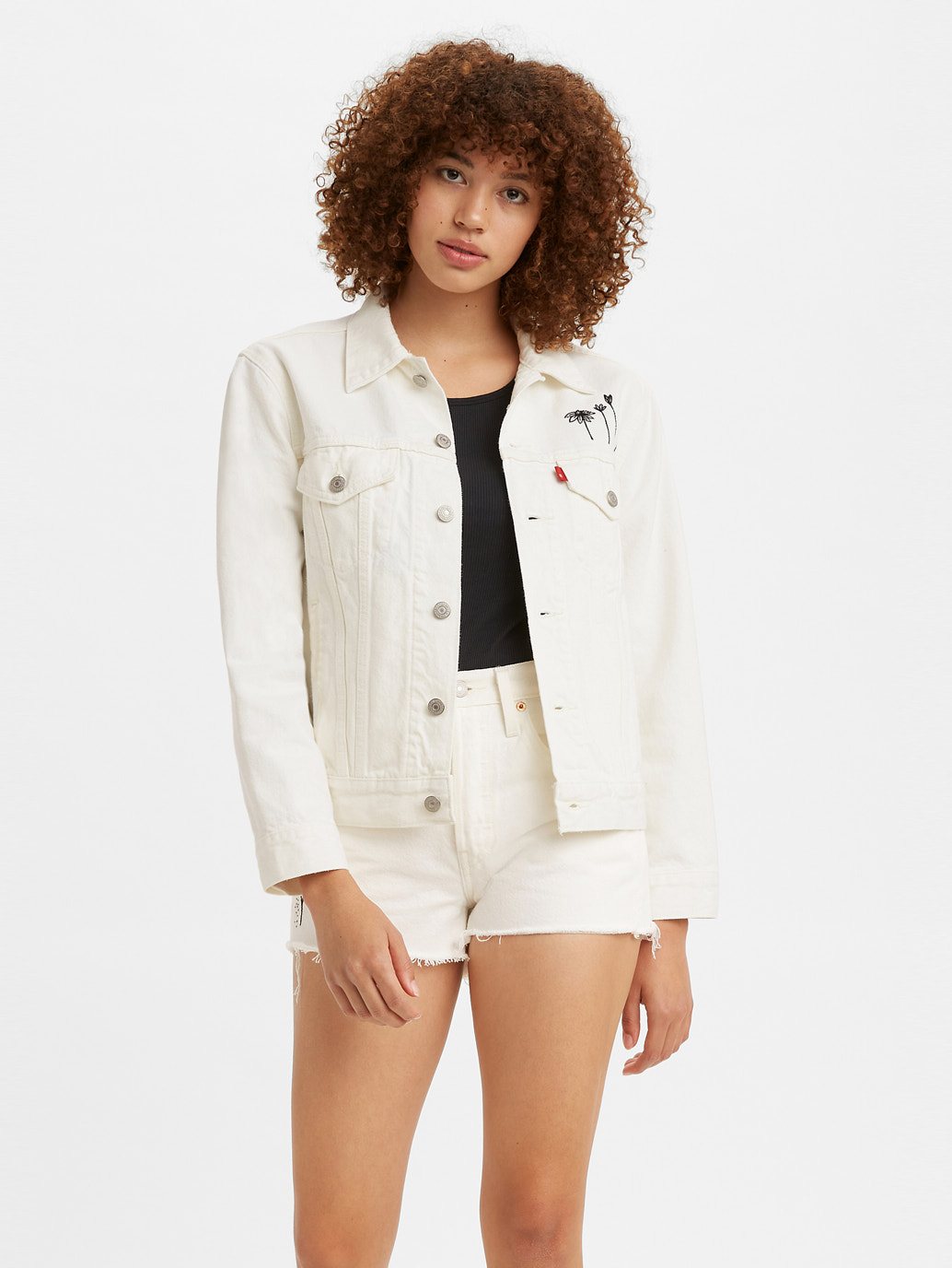 Levi's® 女式前男友卡車司機夾克