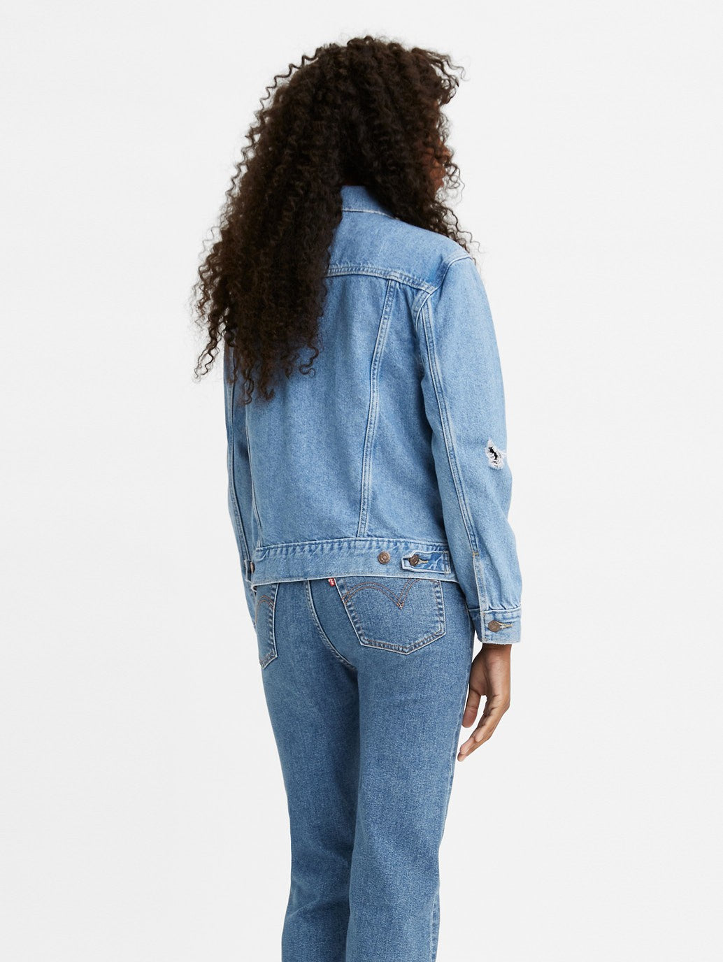 Levi's® 女式前男友卡車司機夾克