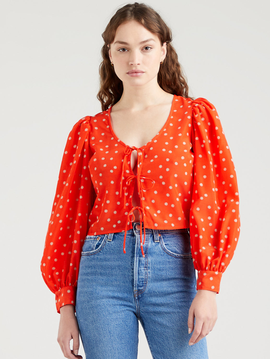 Levi's® Women's Fawn Tie Blouse