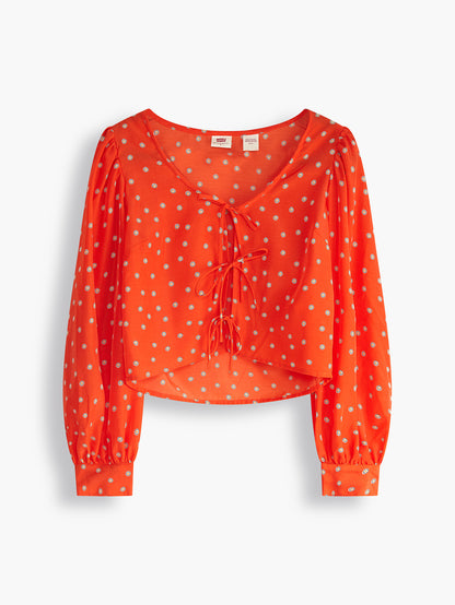 Levi's® Women's Fawn Tie Blouse