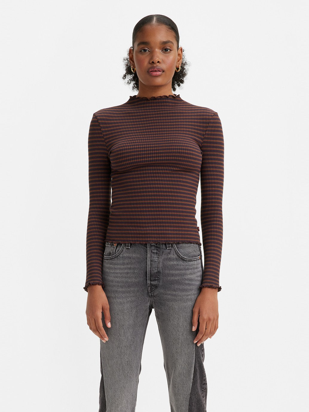 Levi's® 女款 Flora 高領毛衣