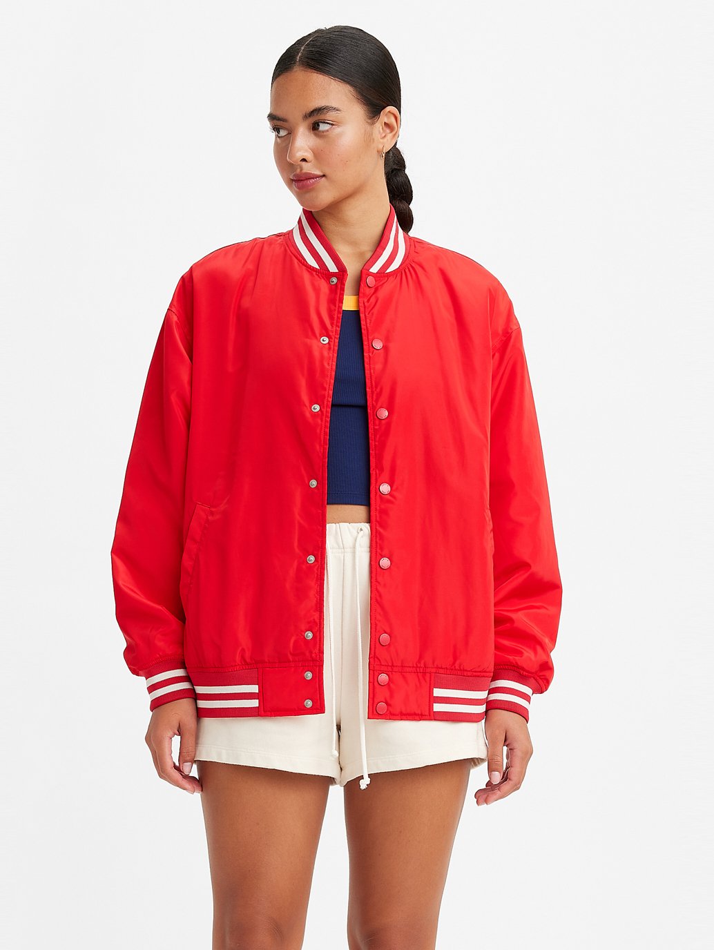 Levi's® 女款 Gold Tab™ 棒球夾克