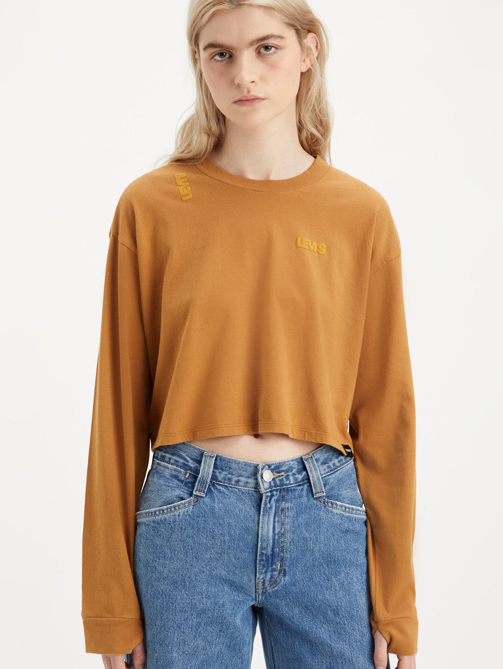 [As worn by NewJeans DANIELLE] Levi's® Women's Graphic Cindy Long-Sleeve Top