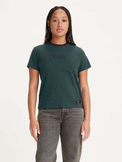 Levi's® 女士圖案經典 T 卹