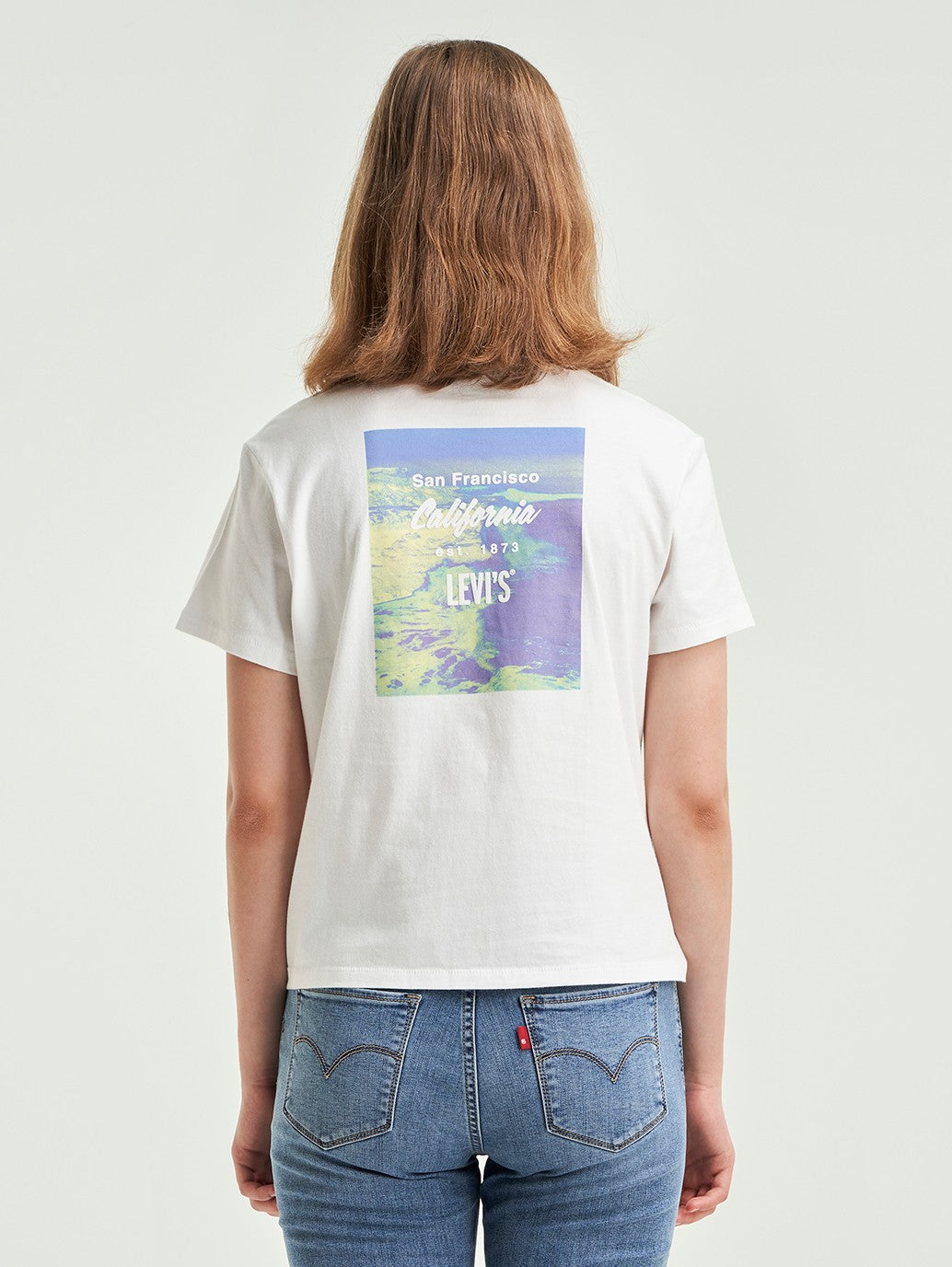 Levi's® 女士圖案經典 T 卹