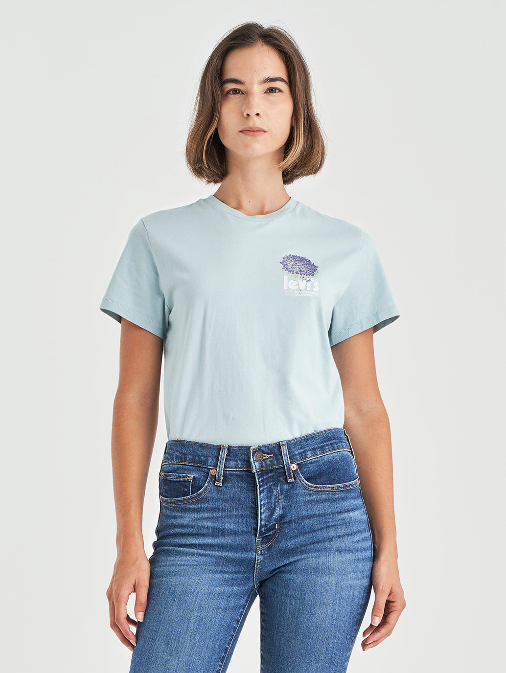 Levi's® 女士圖案經典 T 卹