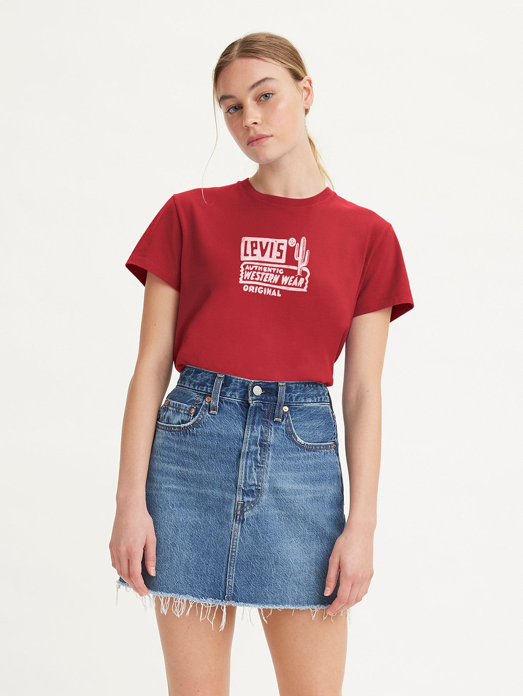 Levi's® 女士圖案經典 T 卹