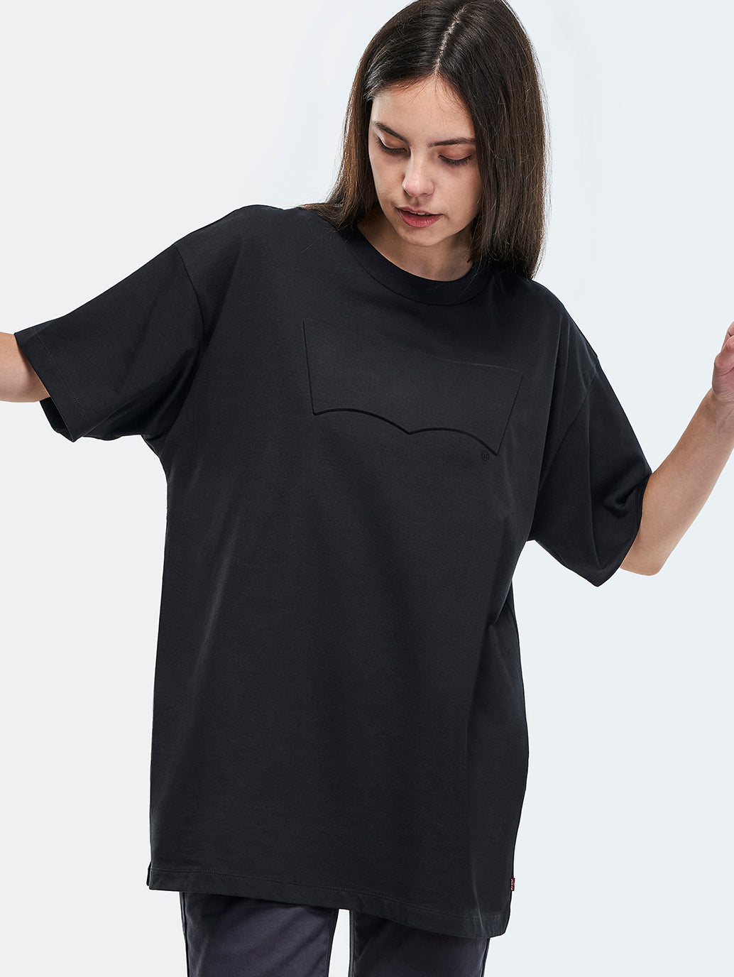 Levi's® 女款鈷藍色圖案 T 卹