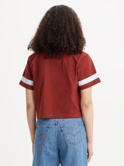 Levi's® 女用圖案足球 T 卹