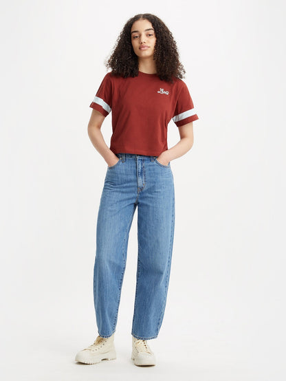 Levi's® 女用圖案足球 T 卹