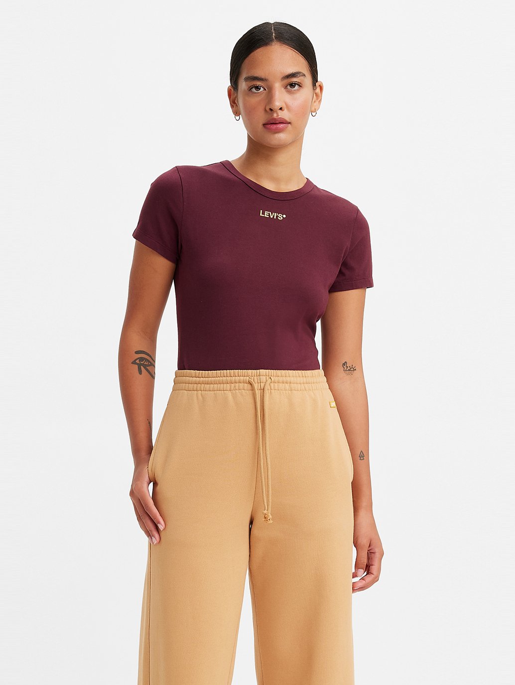 Levi's 女款 Rickie 圖案 T 卹