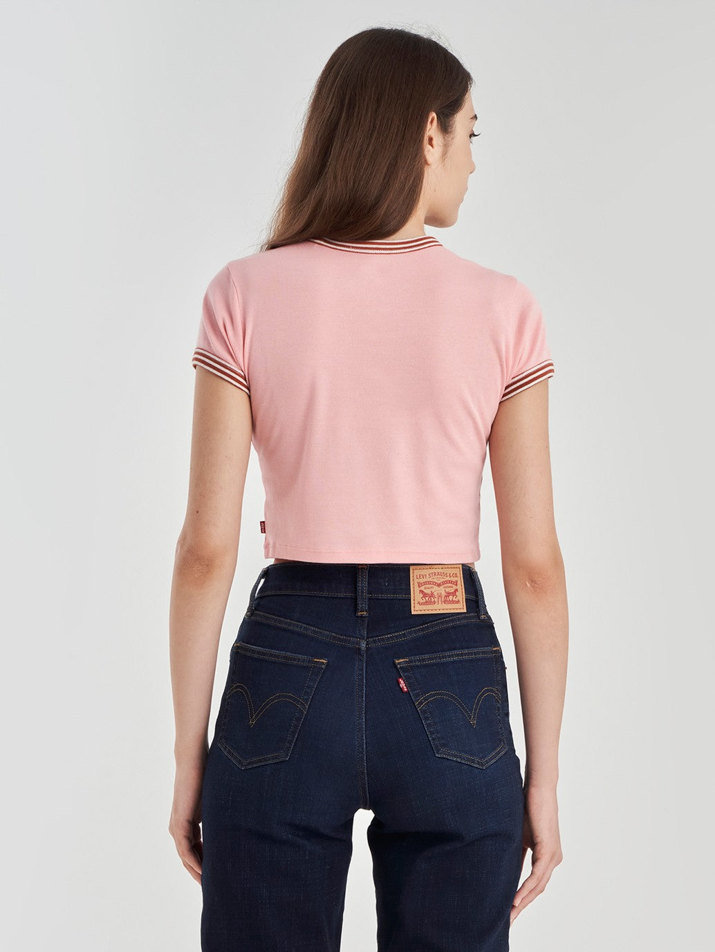 Levi's® Women's Graphic Ringer Mini T-Shirt