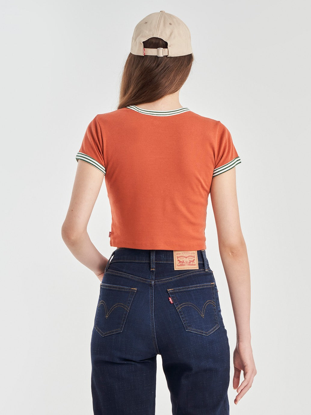 Levi's® Women's Graphic Ringer Mini T-Shirt